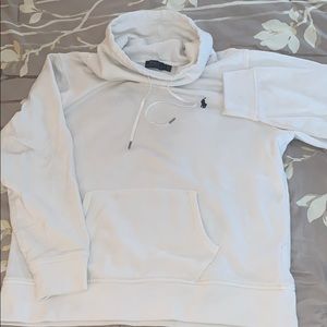 Polo cowl neck sweatshirt